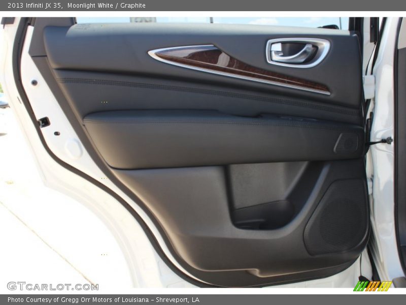 Moonlight White / Graphite 2013 Infiniti JX 35