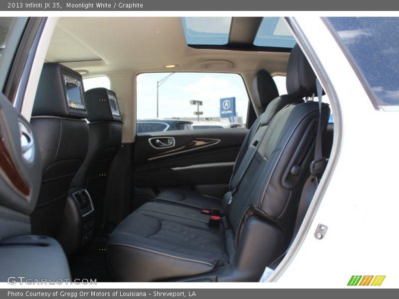 Moonlight White / Graphite 2013 Infiniti JX 35