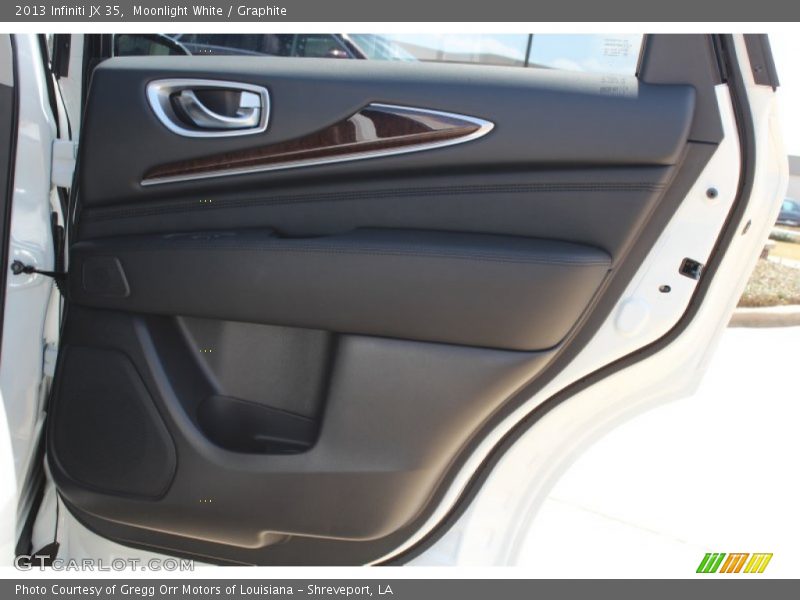 Moonlight White / Graphite 2013 Infiniti JX 35