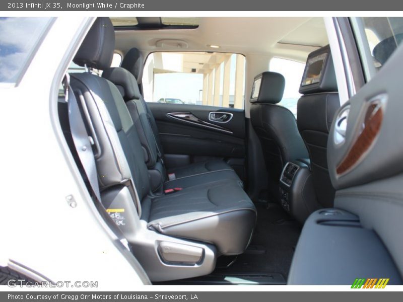 Moonlight White / Graphite 2013 Infiniti JX 35