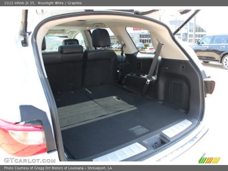 Moonlight White / Graphite 2013 Infiniti JX 35
