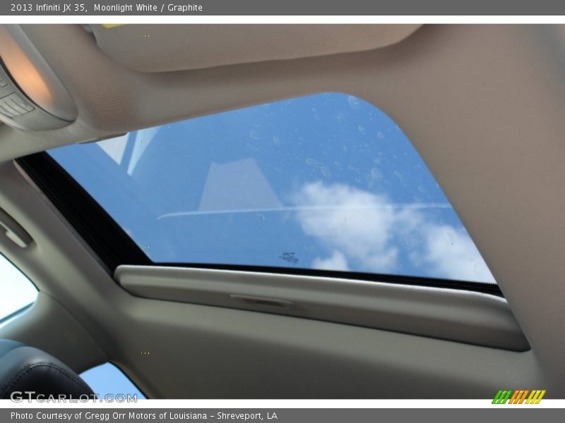 Moonlight White / Graphite 2013 Infiniti JX 35