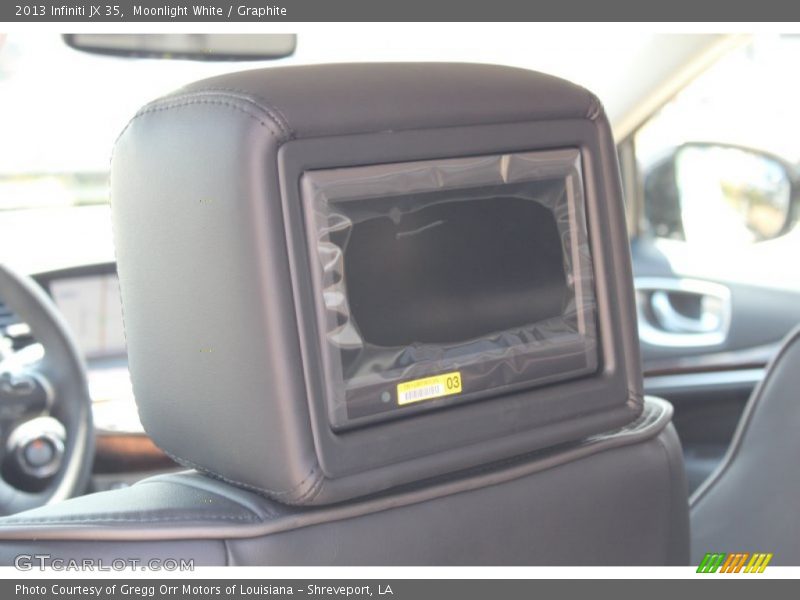 Moonlight White / Graphite 2013 Infiniti JX 35
