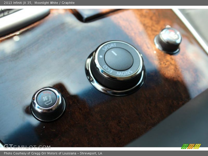 Moonlight White / Graphite 2013 Infiniti JX 35