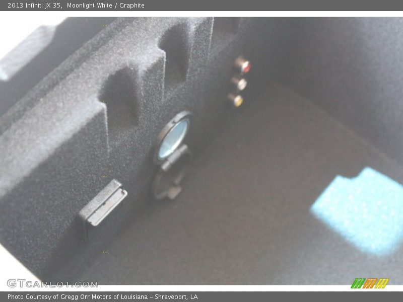 Moonlight White / Graphite 2013 Infiniti JX 35