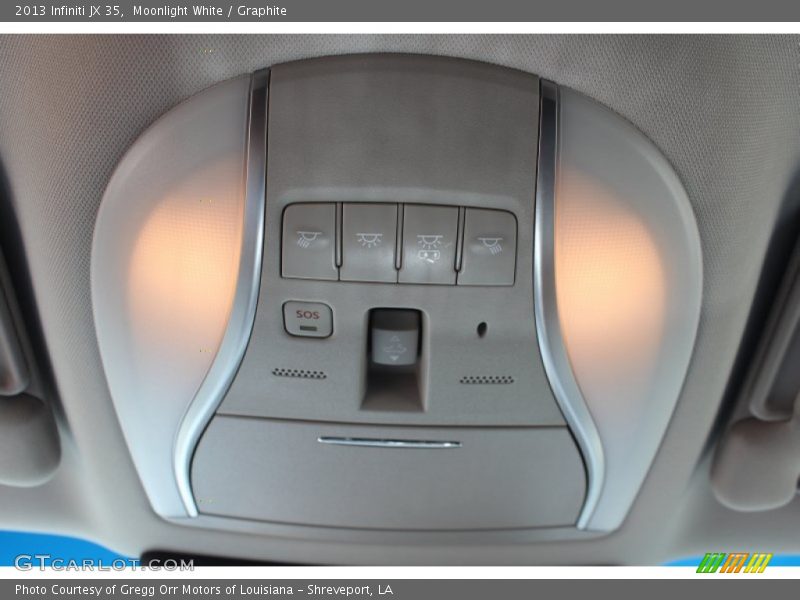 Moonlight White / Graphite 2013 Infiniti JX 35