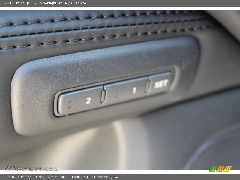 Moonlight White / Graphite 2013 Infiniti JX 35