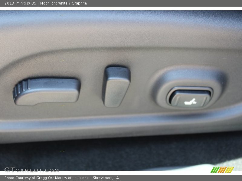 Moonlight White / Graphite 2013 Infiniti JX 35