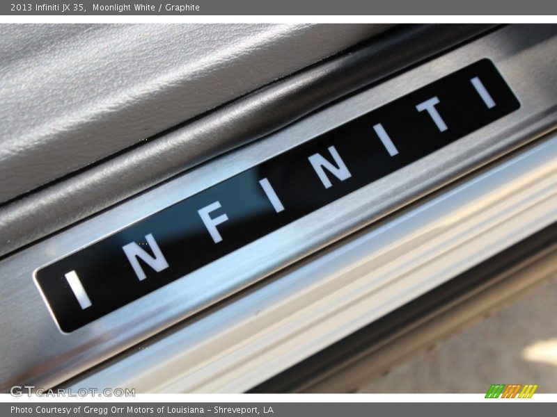 Moonlight White / Graphite 2013 Infiniti JX 35