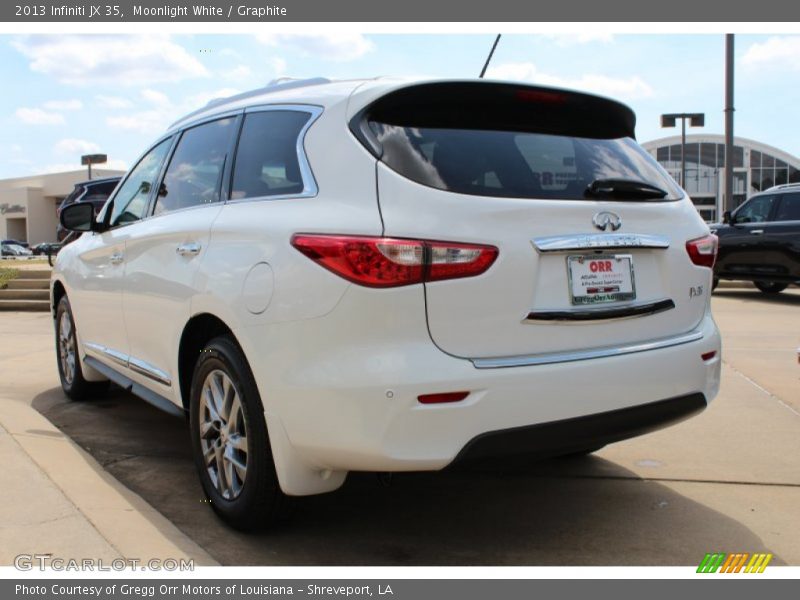 Moonlight White / Graphite 2013 Infiniti JX 35