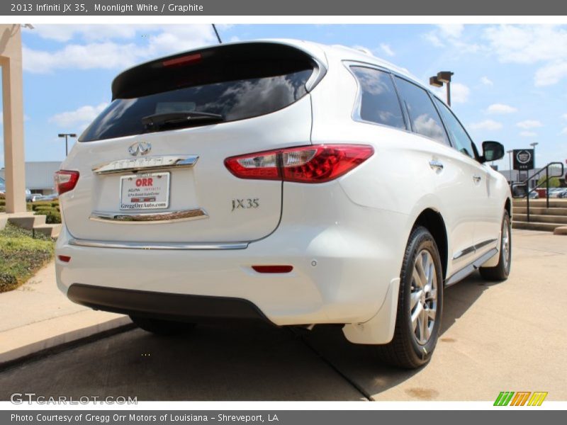 Moonlight White / Graphite 2013 Infiniti JX 35