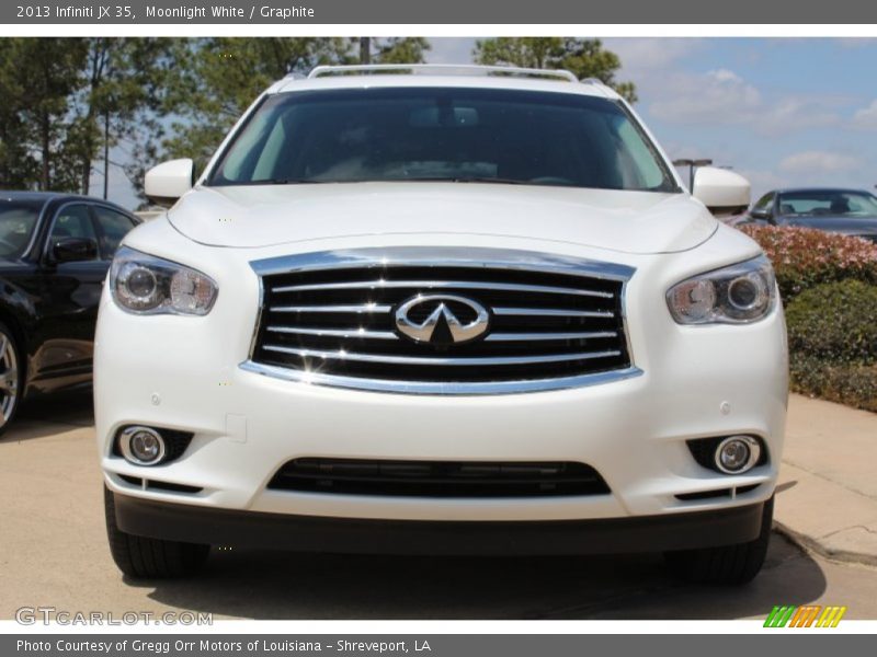 Moonlight White / Graphite 2013 Infiniti JX 35
