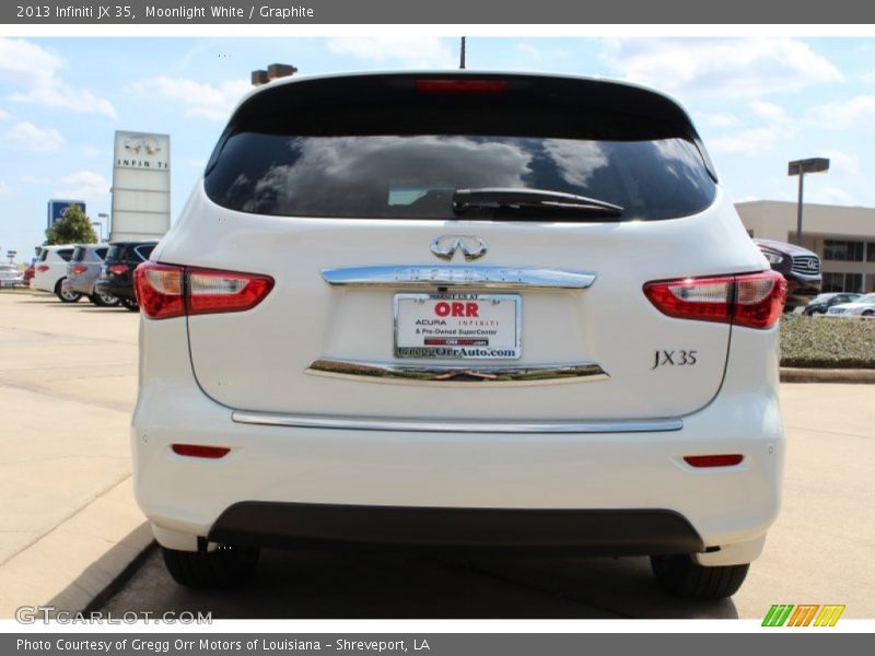 Moonlight White / Graphite 2013 Infiniti JX 35