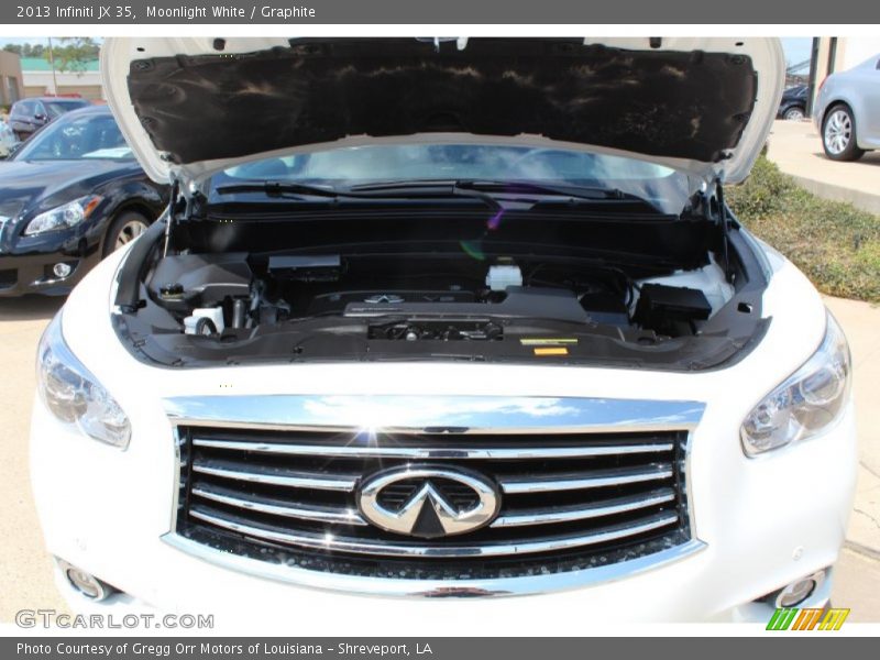 Moonlight White / Graphite 2013 Infiniti JX 35