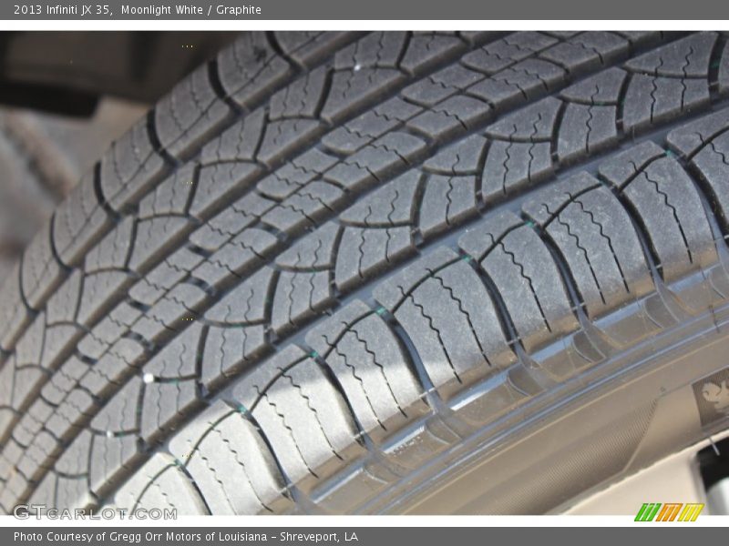 Moonlight White / Graphite 2013 Infiniti JX 35