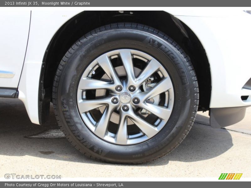 Moonlight White / Graphite 2013 Infiniti JX 35