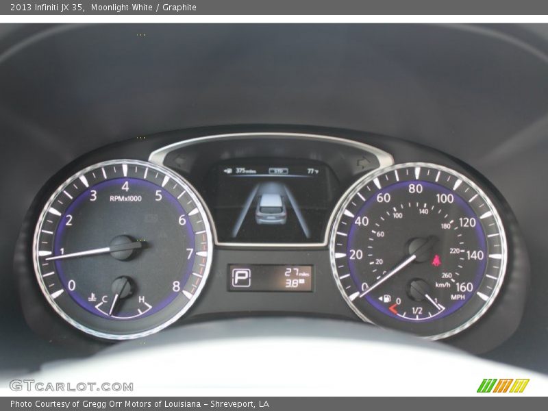 Moonlight White / Graphite 2013 Infiniti JX 35