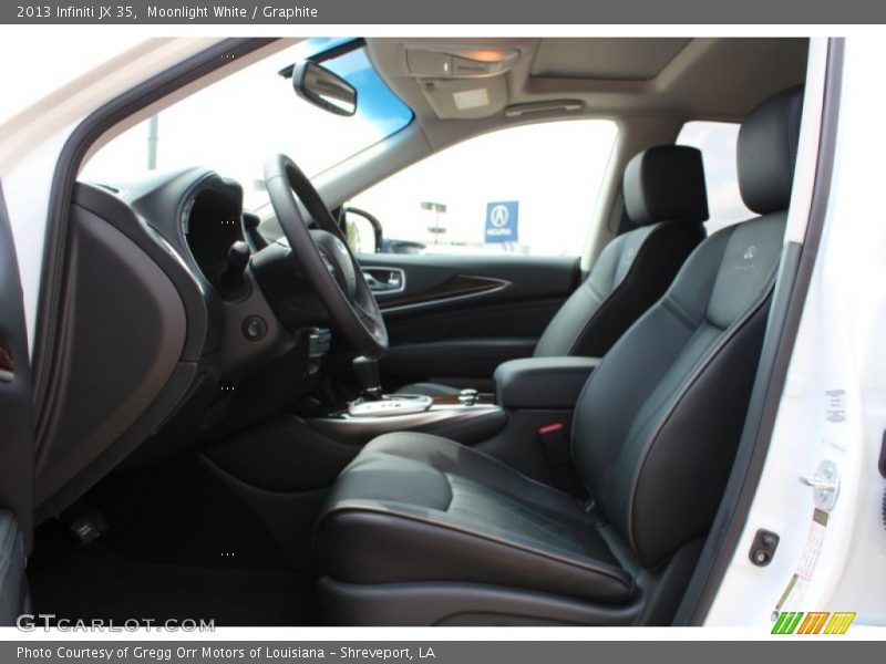 Moonlight White / Graphite 2013 Infiniti JX 35