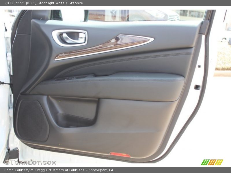 Moonlight White / Graphite 2013 Infiniti JX 35