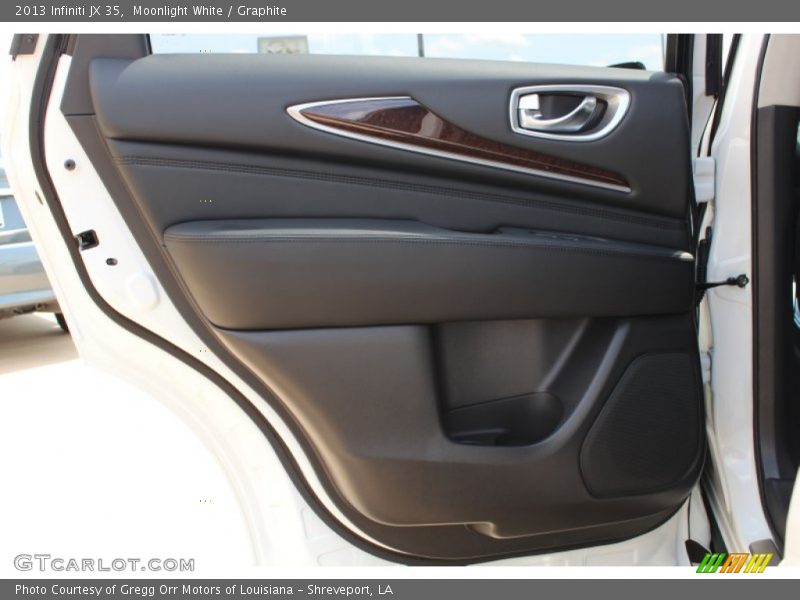 Moonlight White / Graphite 2013 Infiniti JX 35