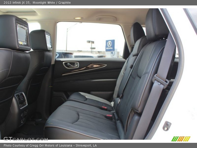 Moonlight White / Graphite 2013 Infiniti JX 35