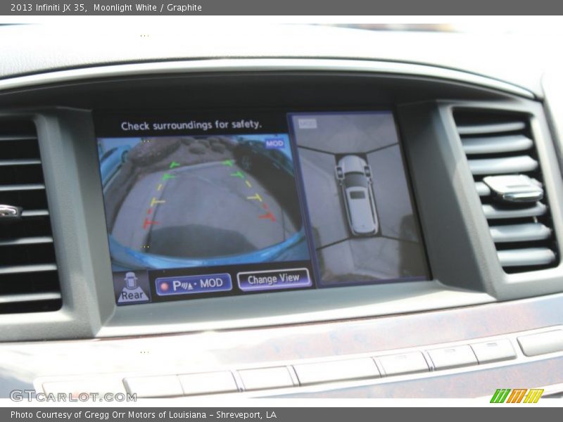 Moonlight White / Graphite 2013 Infiniti JX 35
