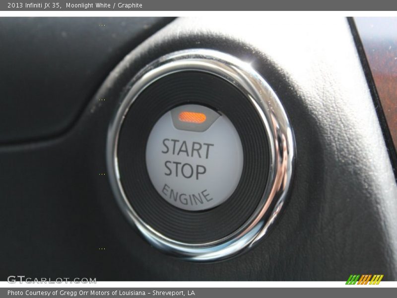 Moonlight White / Graphite 2013 Infiniti JX 35