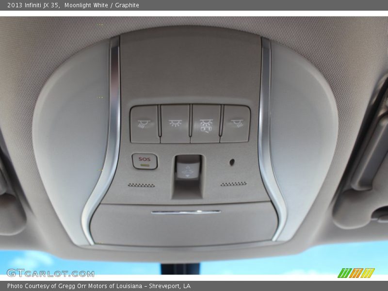 Moonlight White / Graphite 2013 Infiniti JX 35