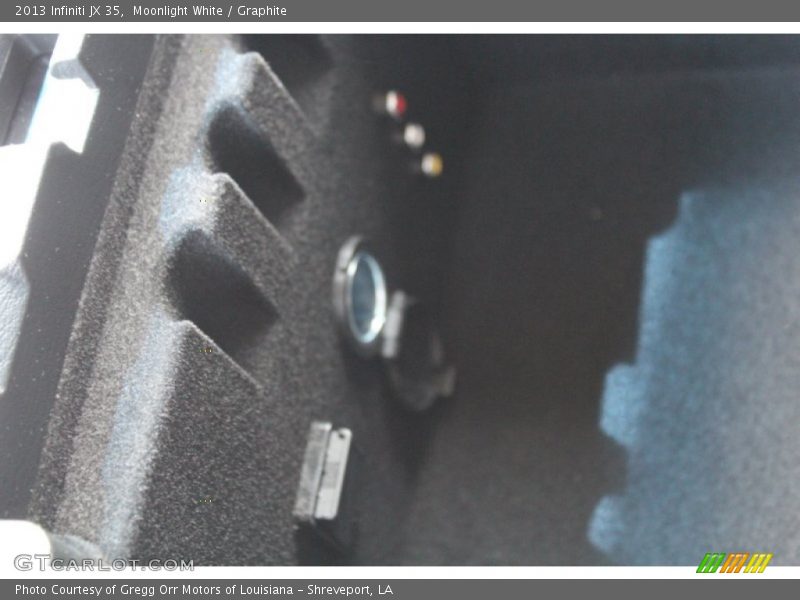 Moonlight White / Graphite 2013 Infiniti JX 35