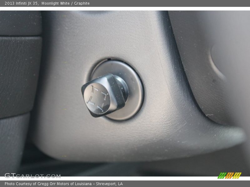 Moonlight White / Graphite 2013 Infiniti JX 35