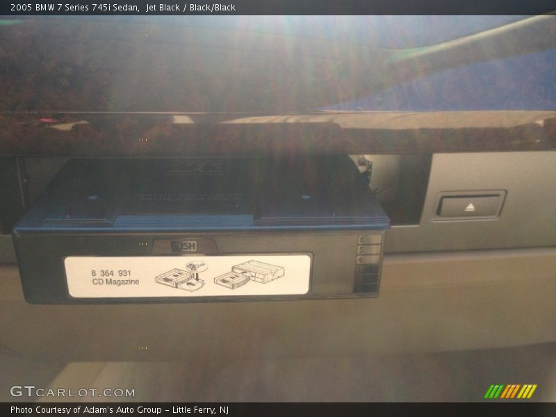 Jet Black / Black/Black 2005 BMW 7 Series 745i Sedan