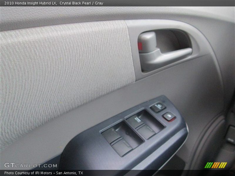 Crystal Black Pearl / Gray 2010 Honda Insight Hybrid LX