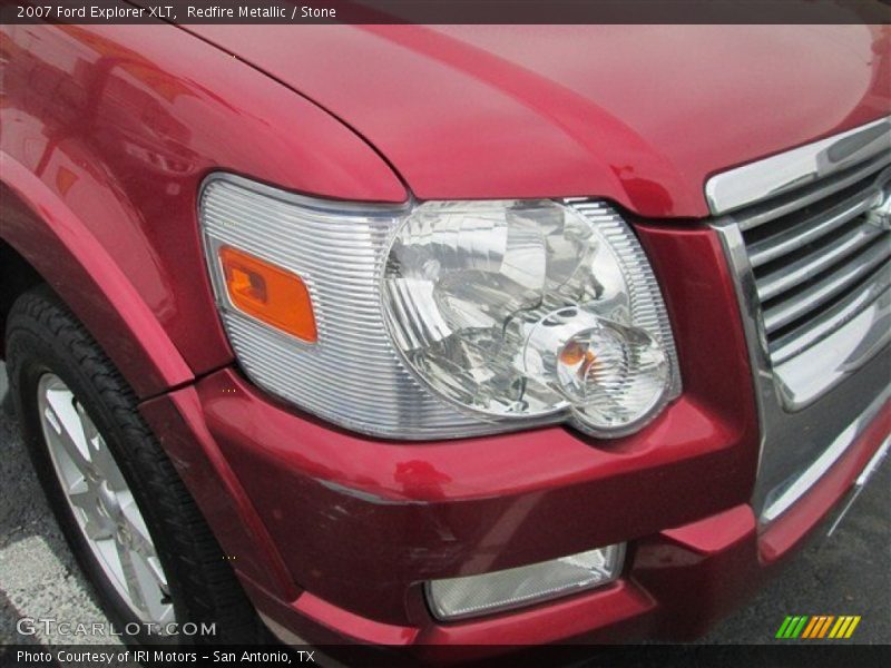 Redfire Metallic / Stone 2007 Ford Explorer XLT
