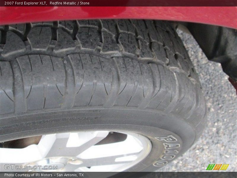 Redfire Metallic / Stone 2007 Ford Explorer XLT