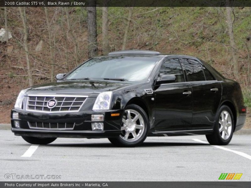 Black Raven / Ebony 2008 Cadillac STS V6