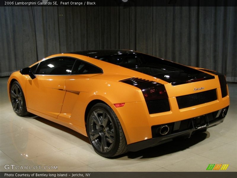 Pearl Orange / Black 2006 Lamborghini Gallardo SE