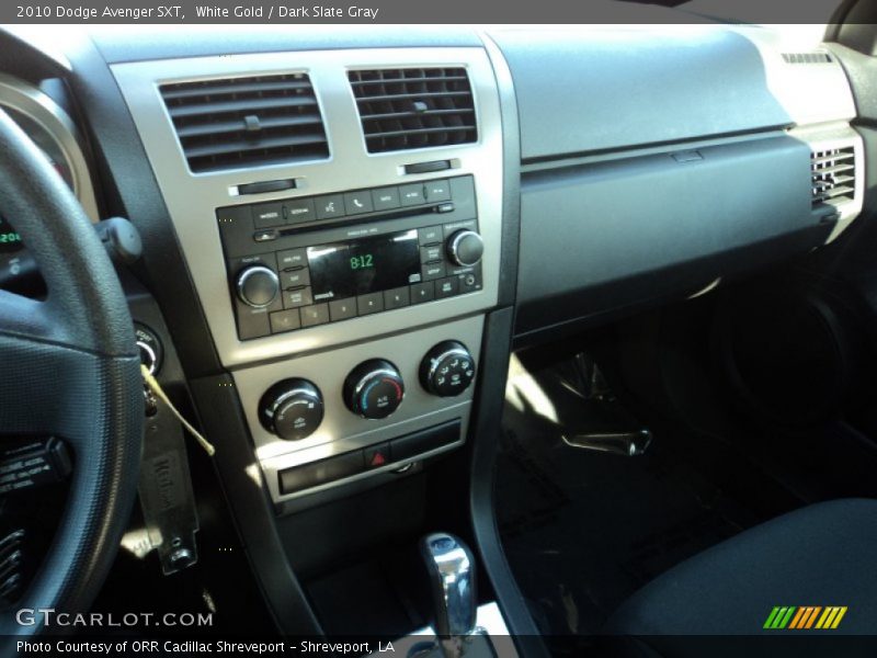 White Gold / Dark Slate Gray 2010 Dodge Avenger SXT