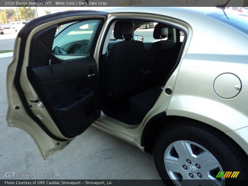 White Gold / Dark Slate Gray 2010 Dodge Avenger SXT