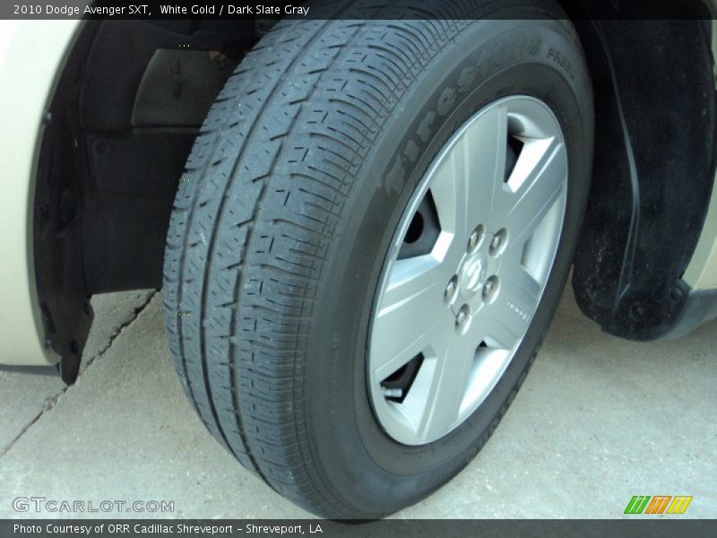 White Gold / Dark Slate Gray 2010 Dodge Avenger SXT