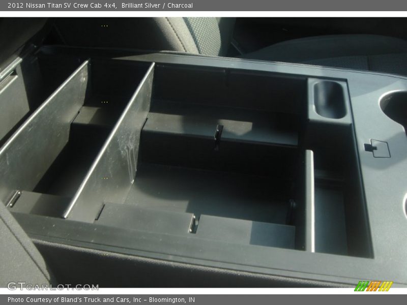 Brilliant Silver / Charcoal 2012 Nissan Titan SV Crew Cab 4x4