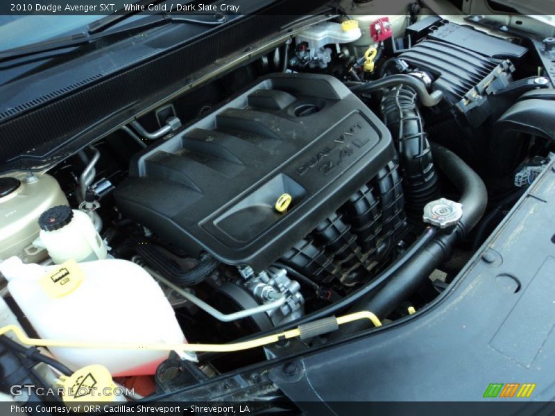 White Gold / Dark Slate Gray 2010 Dodge Avenger SXT