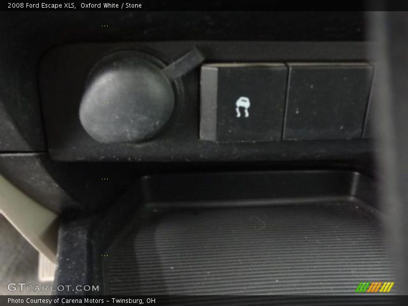 Oxford White / Stone 2008 Ford Escape XLS