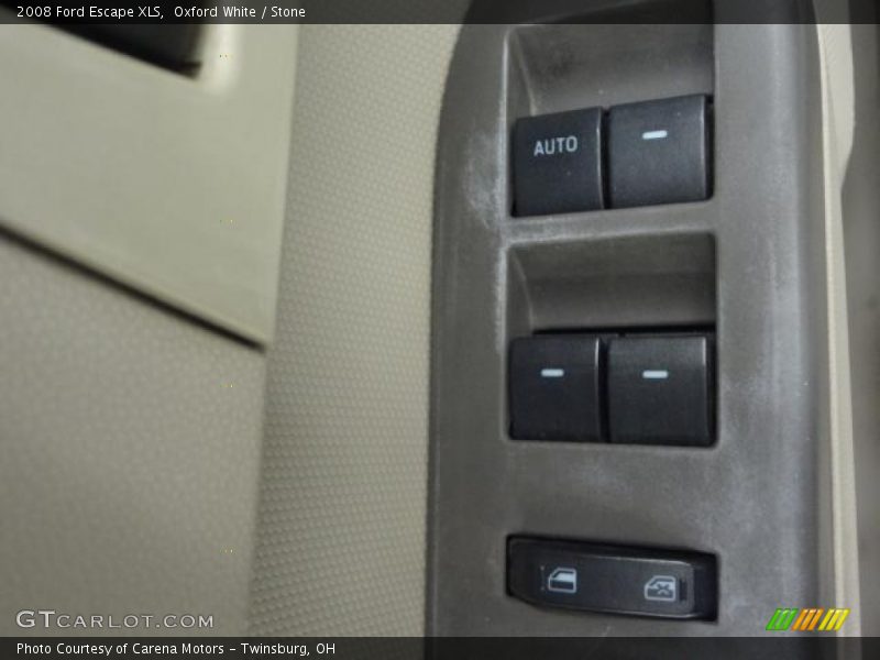 Oxford White / Stone 2008 Ford Escape XLS