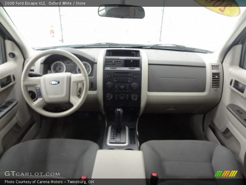 Oxford White / Stone 2008 Ford Escape XLS