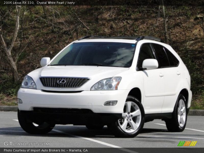 Crystal White Pearl / Ivory 2006 Lexus RX 330