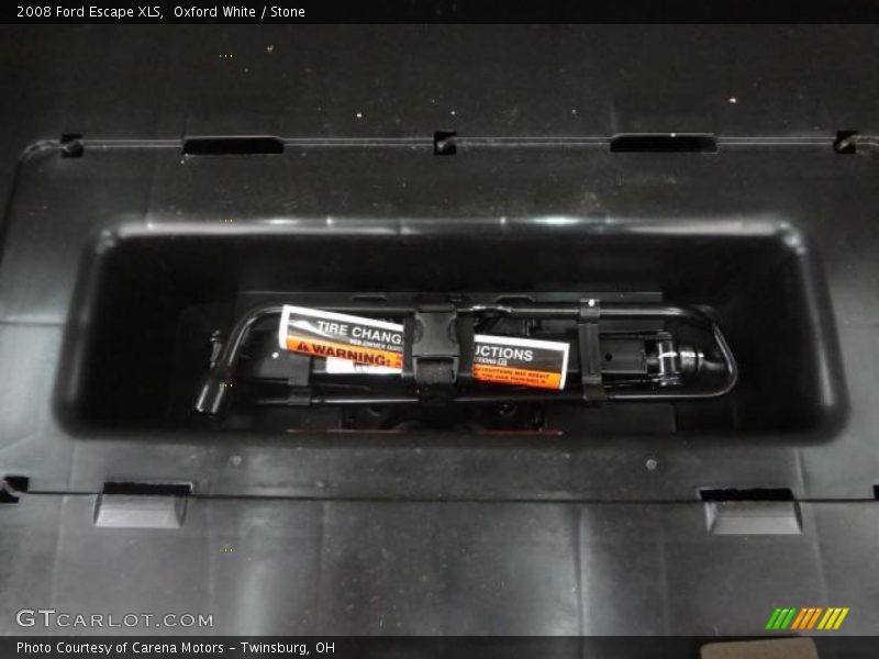 Oxford White / Stone 2008 Ford Escape XLS