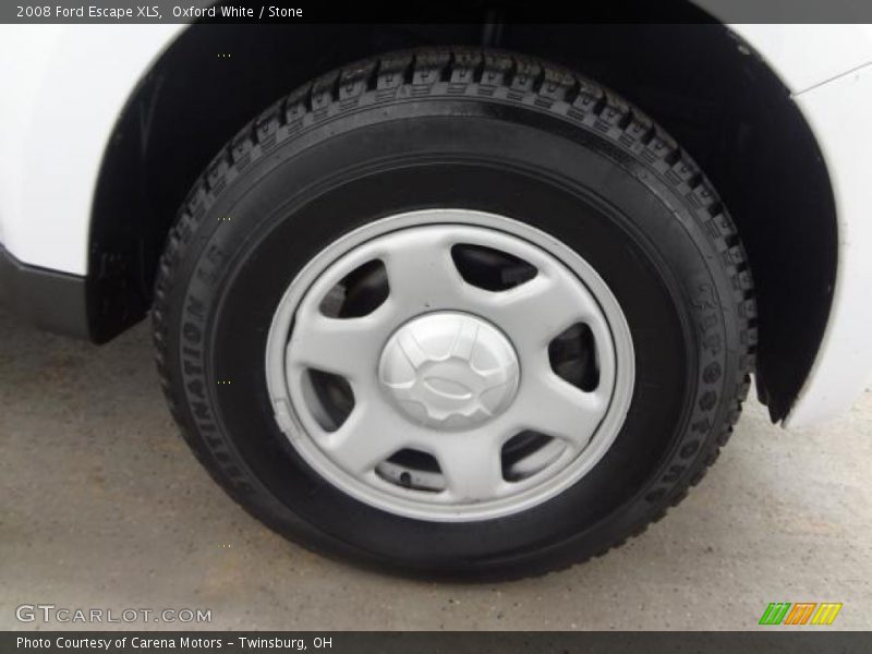 Oxford White / Stone 2008 Ford Escape XLS