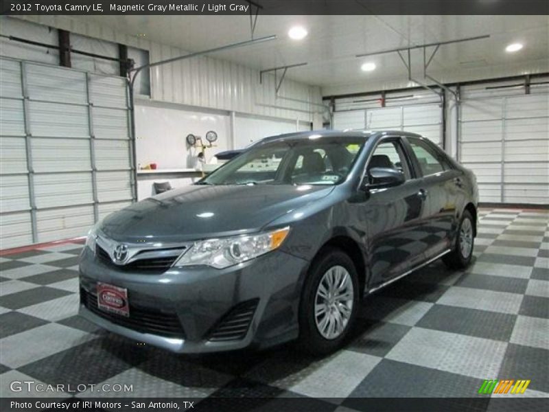 Magnetic Gray Metallic / Light Gray 2012 Toyota Camry LE