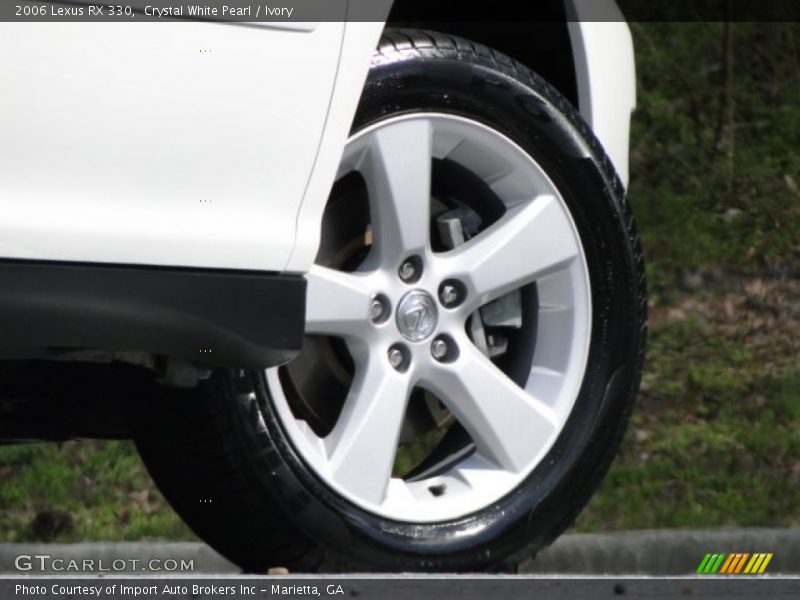 Crystal White Pearl / Ivory 2006 Lexus RX 330