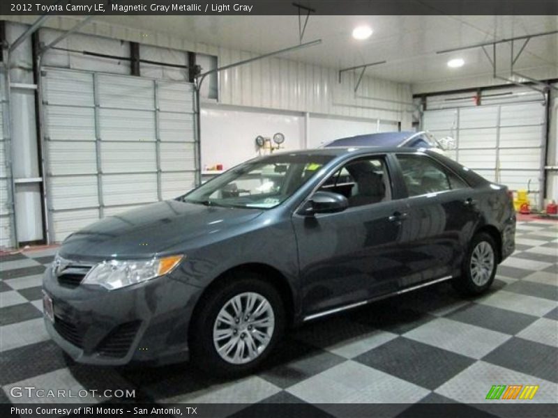 Magnetic Gray Metallic / Light Gray 2012 Toyota Camry LE